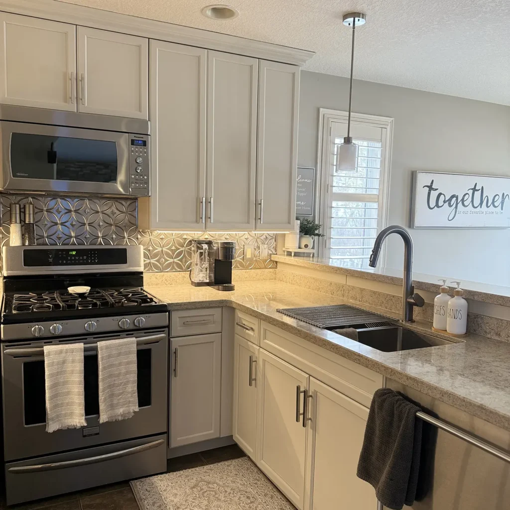 Cabinet refinishing vs replacing comparison by Elegant Kitchen Restoration in London Ontario